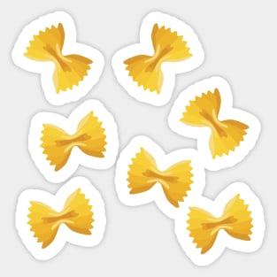 Farfelle pasta type Sticker